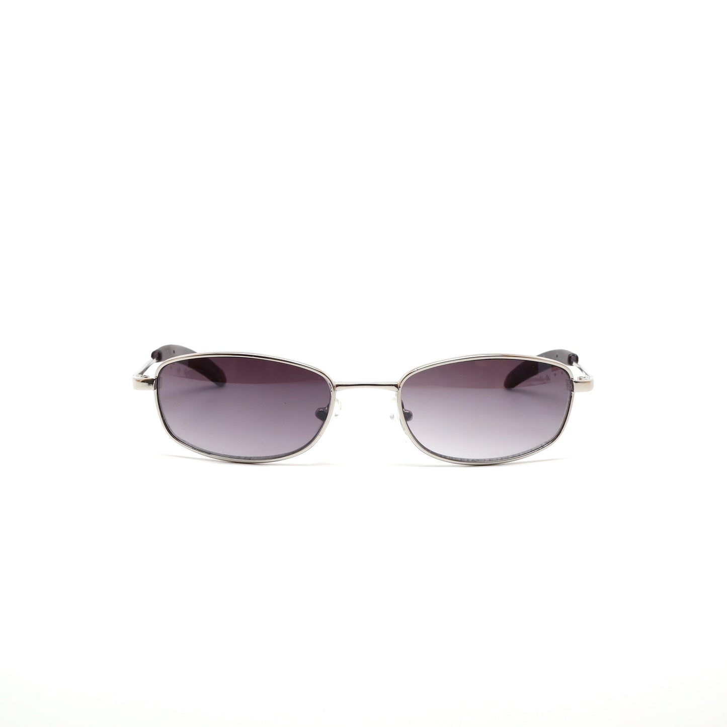 //Style 912// Vintage 90s Wire Oval Frame Sunglasses - Silver