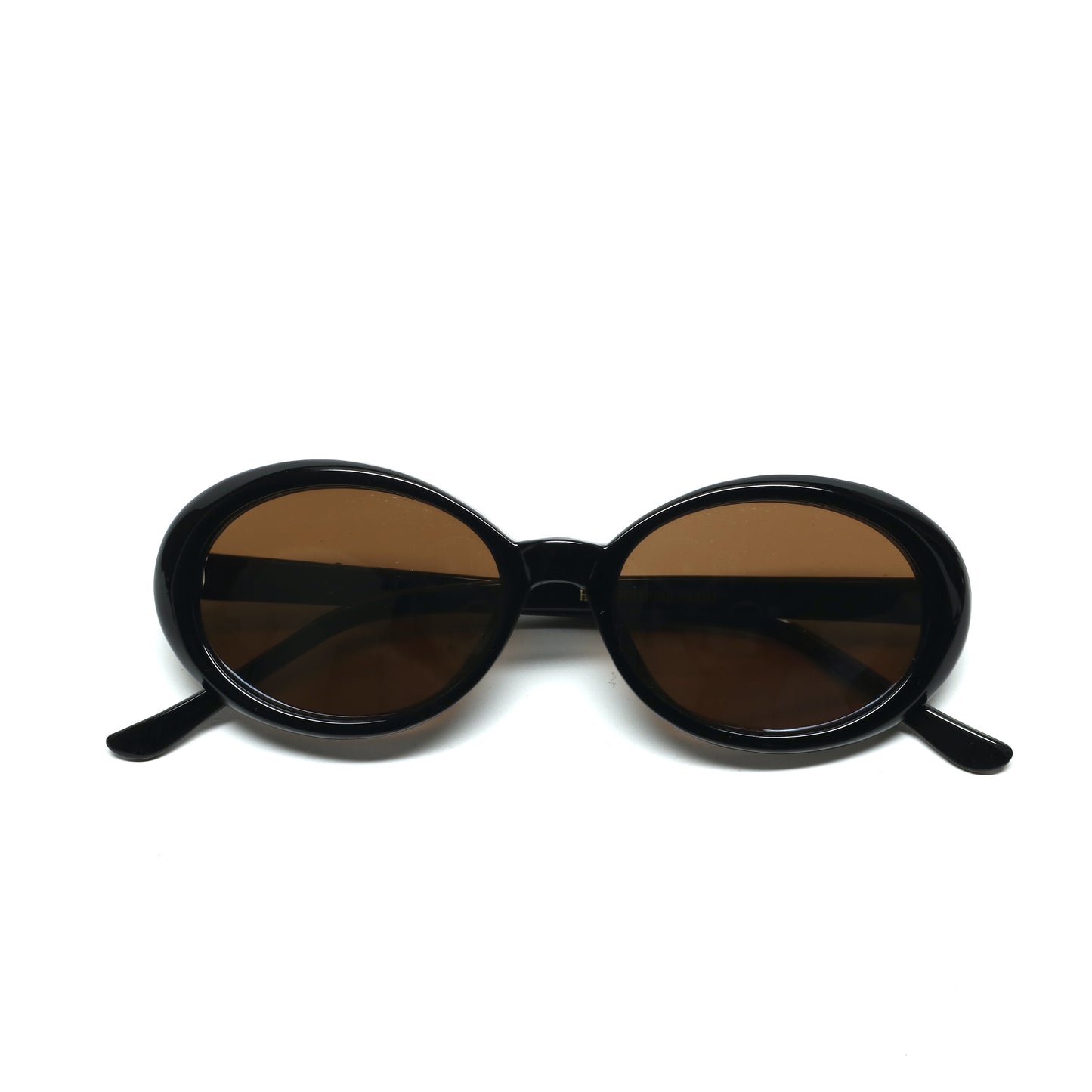 Vintage Standard Size Hermosa Original Sunglasses - Black/Brown