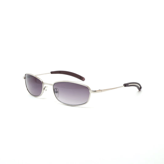 //Style 912// Vintage 90s Wire Oval Frame Sunglasses - Silver