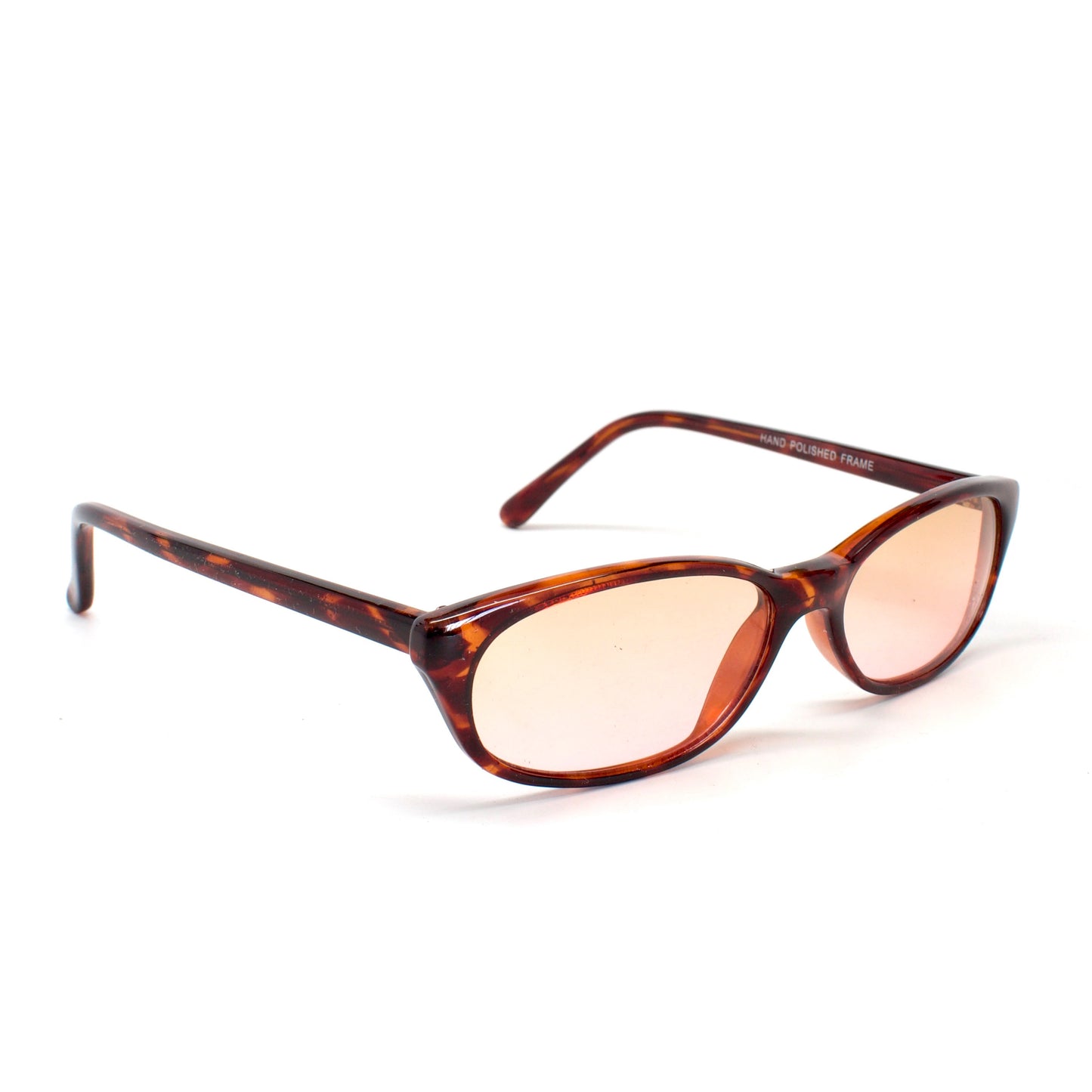 Vintage Small 90s Mod Bel Aire Standard Geometric Sunglasses - Light Pink