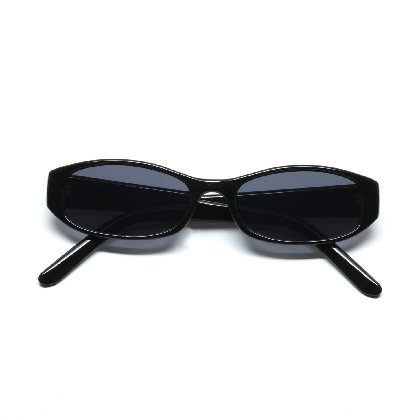 //Style 072// Deluxe Vintage Standard Size 90s Deadstock Sunglasses - Black