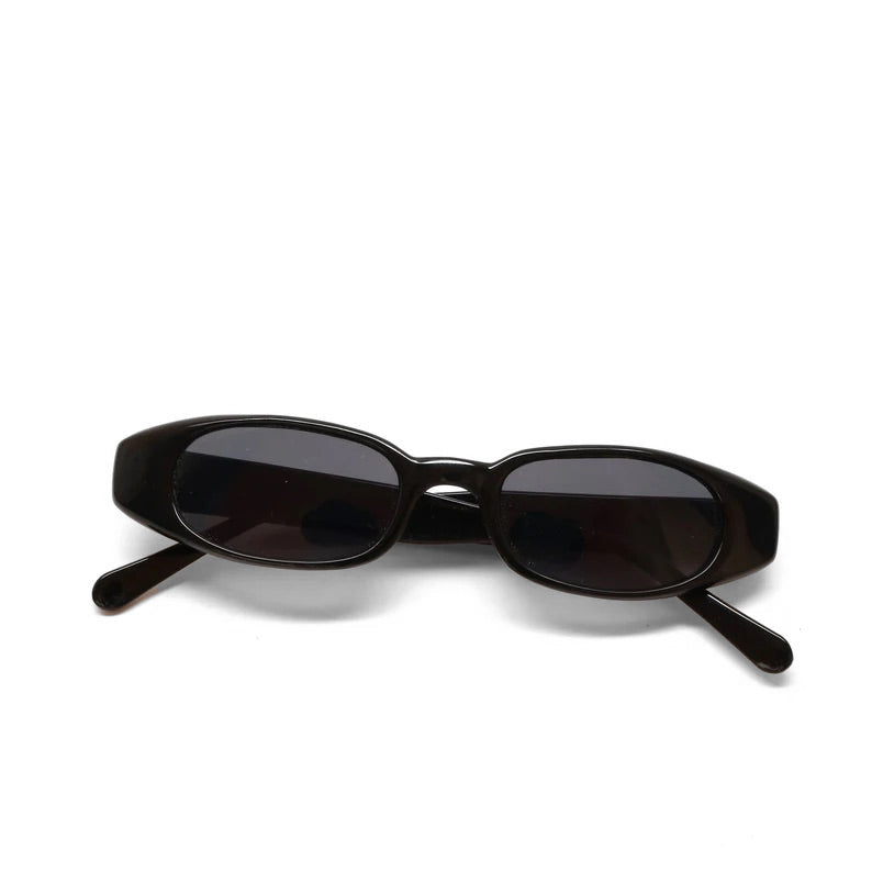//Style M28// Small Size Mini 90s Deadstock Santa Fe Oval Sunglasses - Bronze