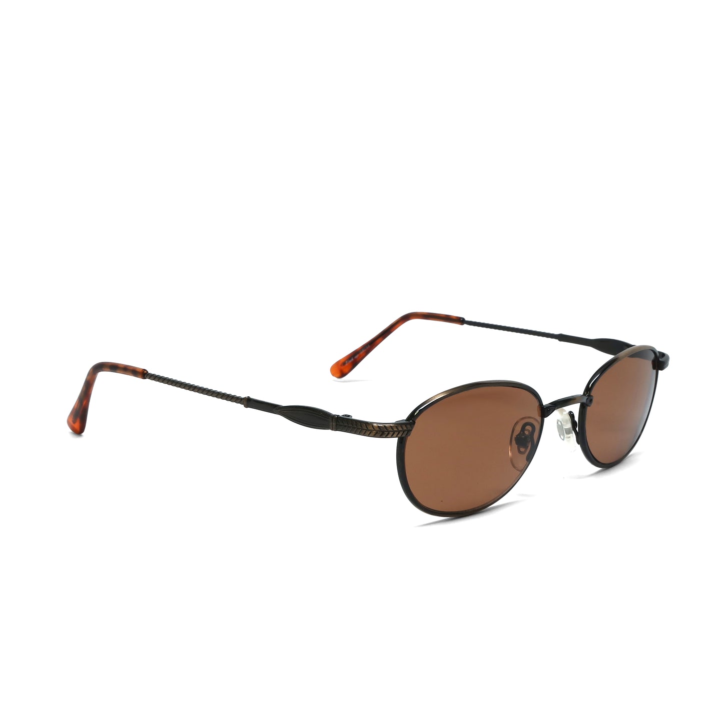 //Style 034// 90s Deadstock Rectangle Sunglasses - Bronze