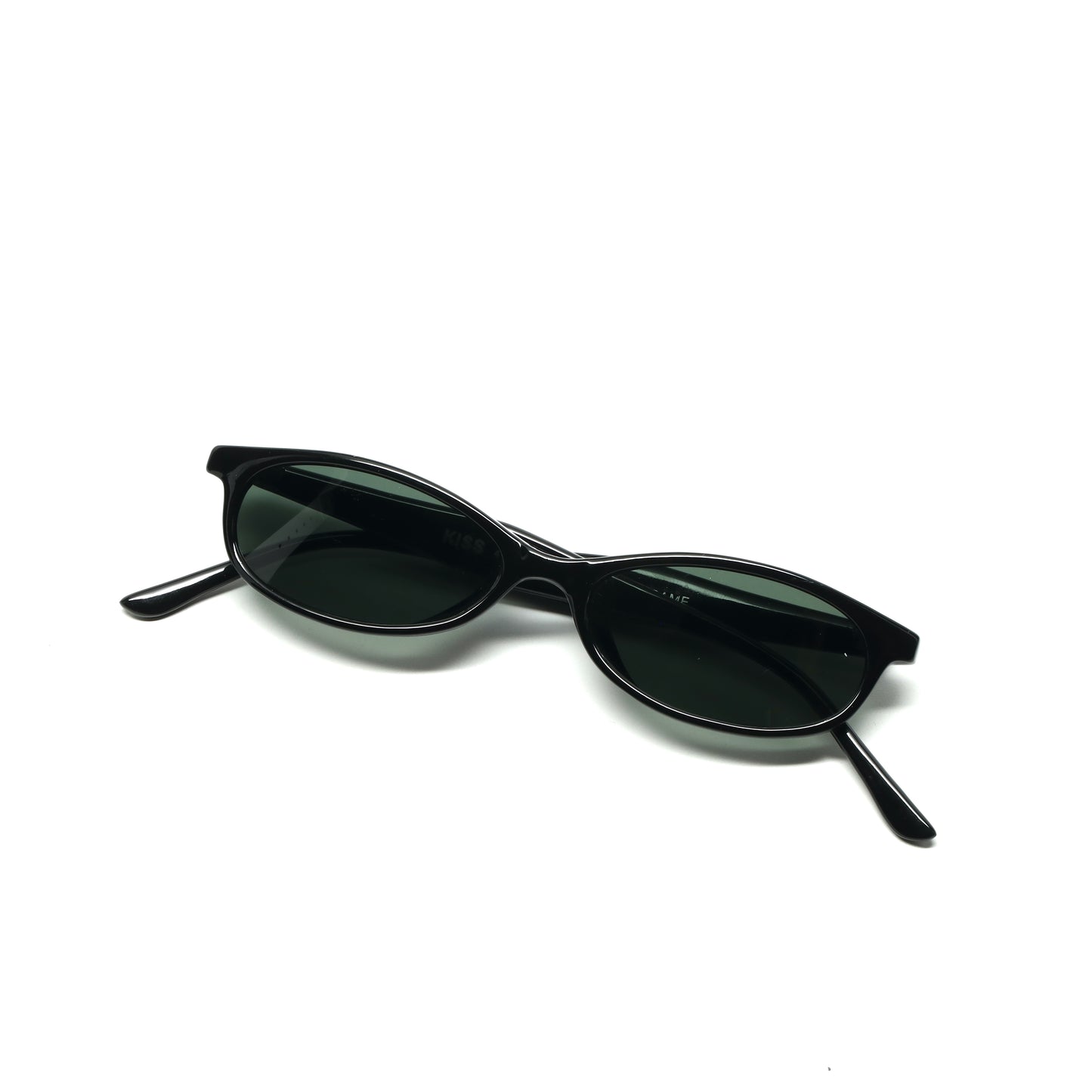 //Style 75// Deluxe Vintage 90s Small Chic Sunglasses - Black