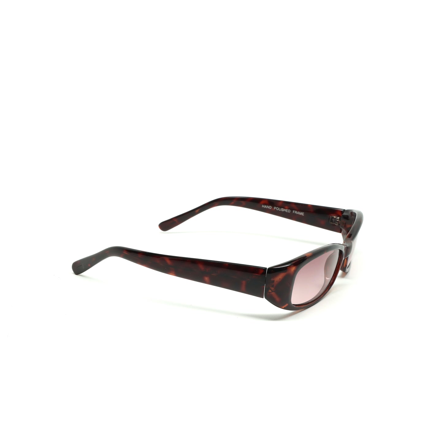 //Style 62// Vintage 90s Rectangle Frame Sunglasses - Tortoise/Pink