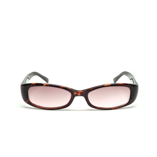 //Style 62// Vintage 90s Rectangle Frame Sunglasses - Tortoise/Pink