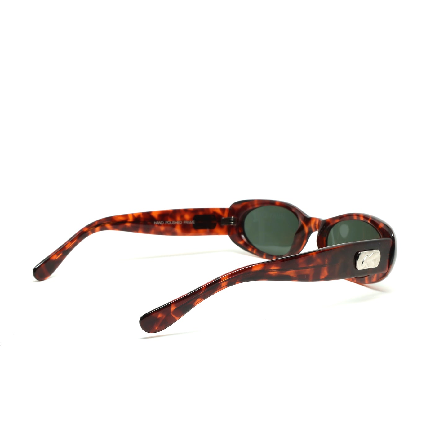 //Style 02// Vintage Standard 90s Mod Original Oval Sunglasses - Tortoise