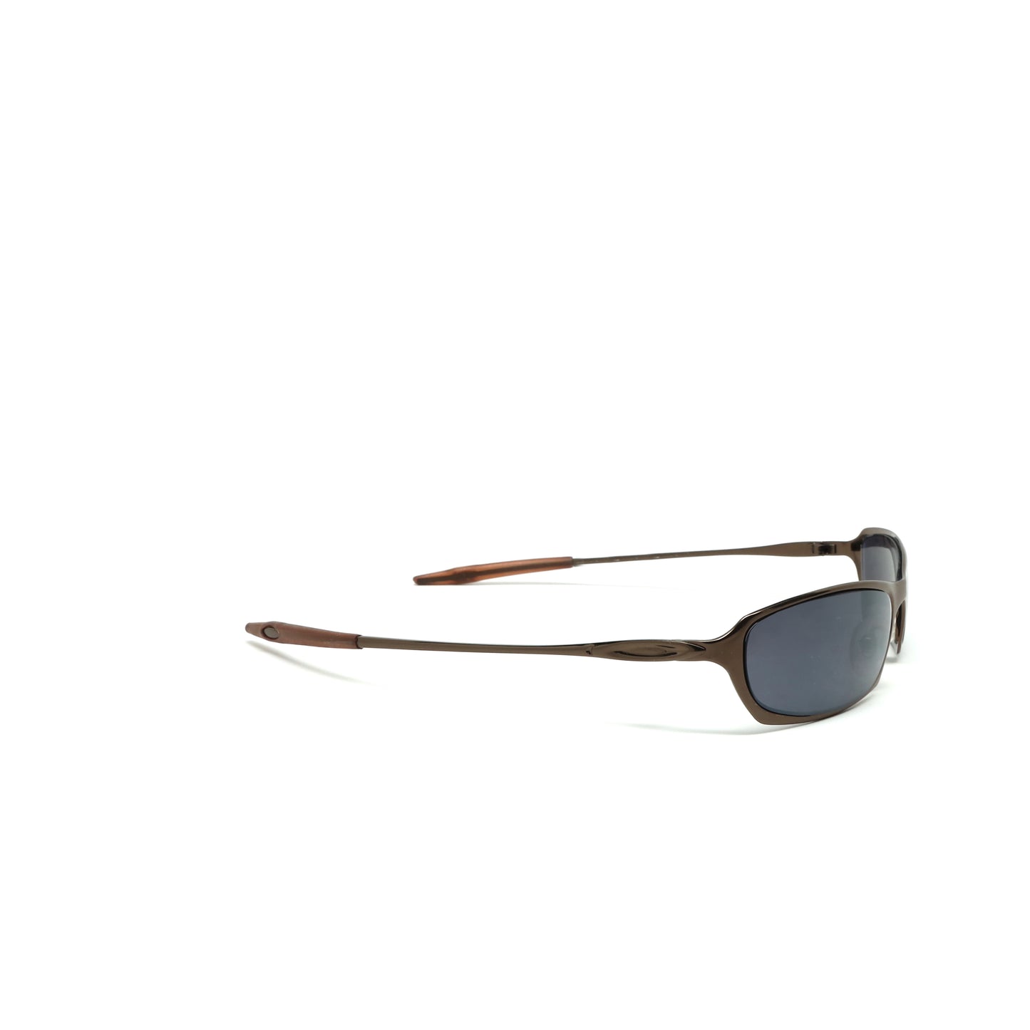 X-Static 2001 Thin Wraparound Sunglasses - Bronze/Grey