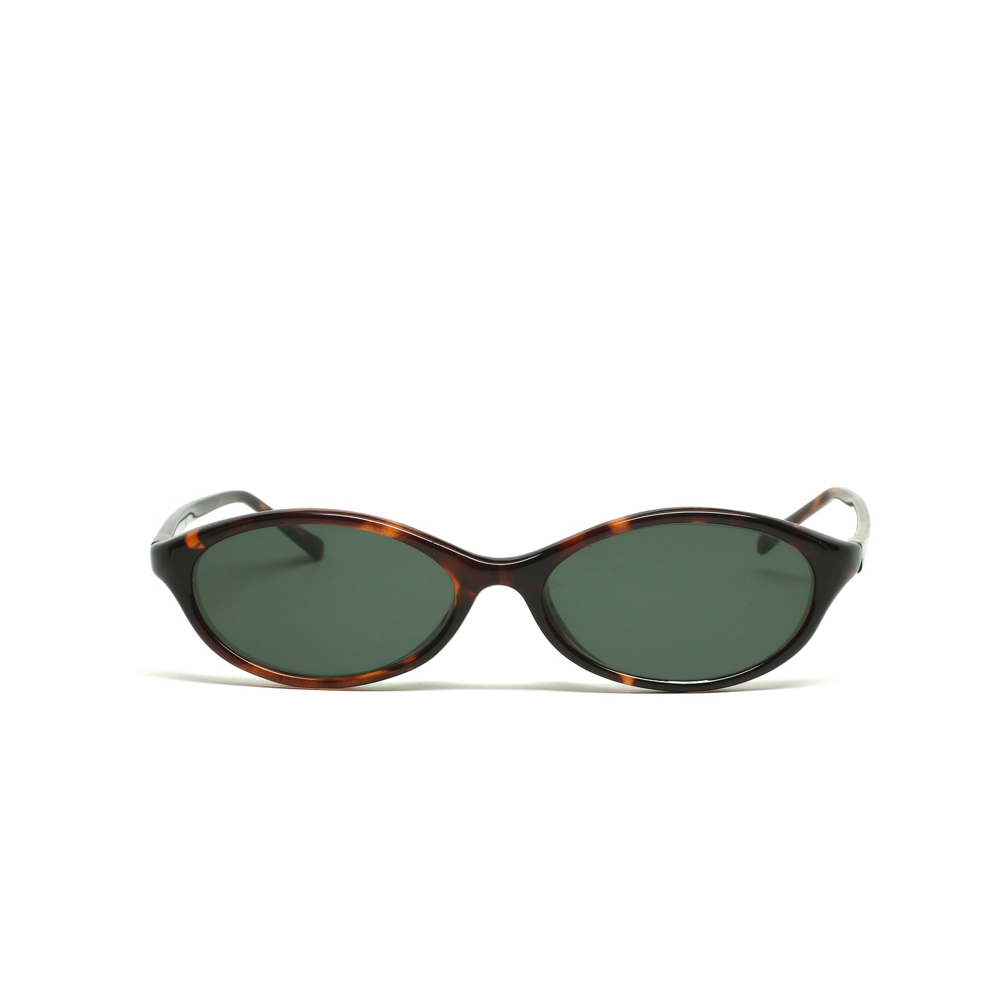 //Style 14// Vintage Late 90s Oval Frame Sunglasses - Tortoise