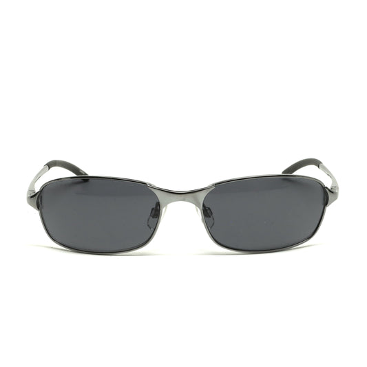 //Style 944// Deluxe Vintage 90s Steel Visor Sunglasses - Grey