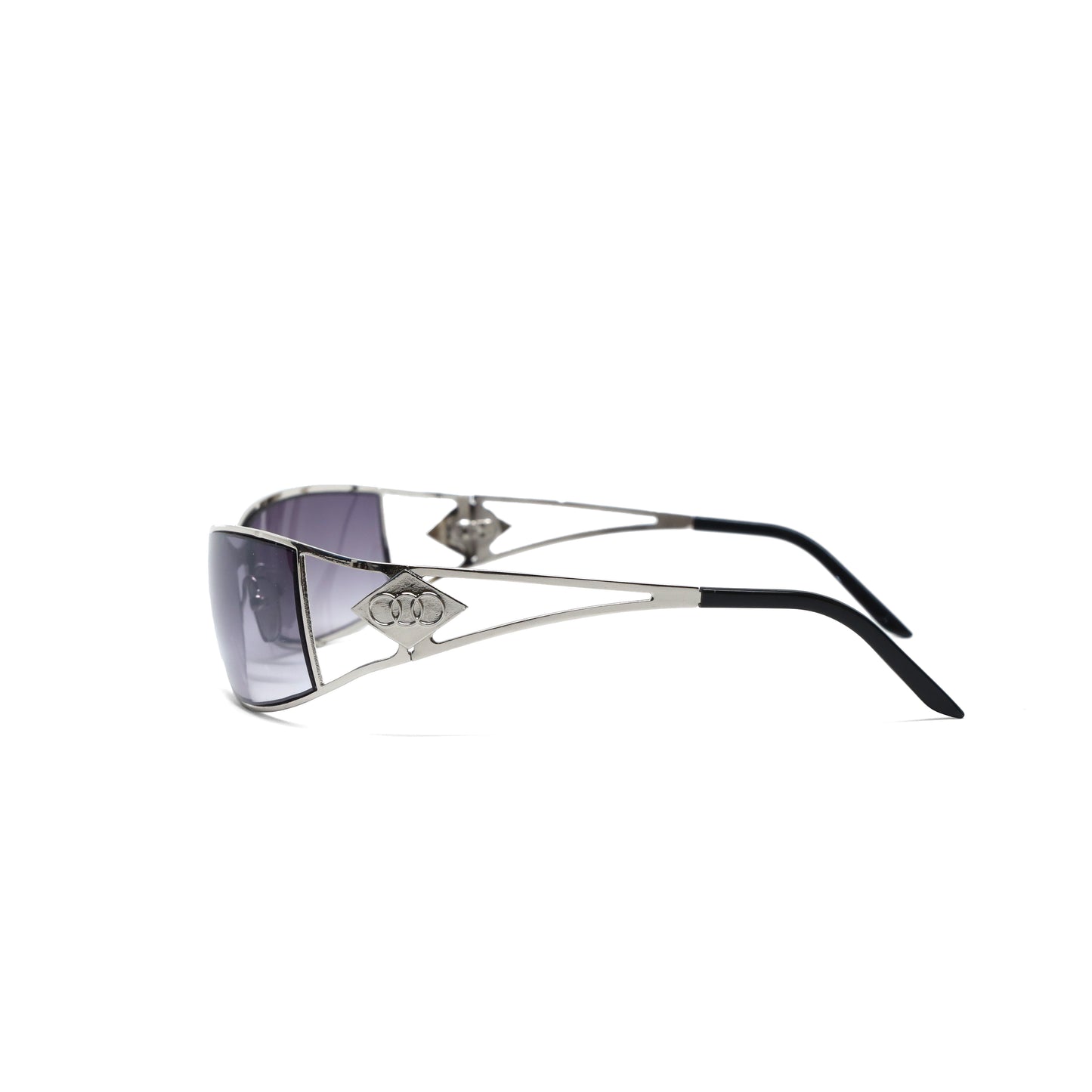 //Style 2035// X-Static 2000 Wraparound Style Sunglasses - Grey