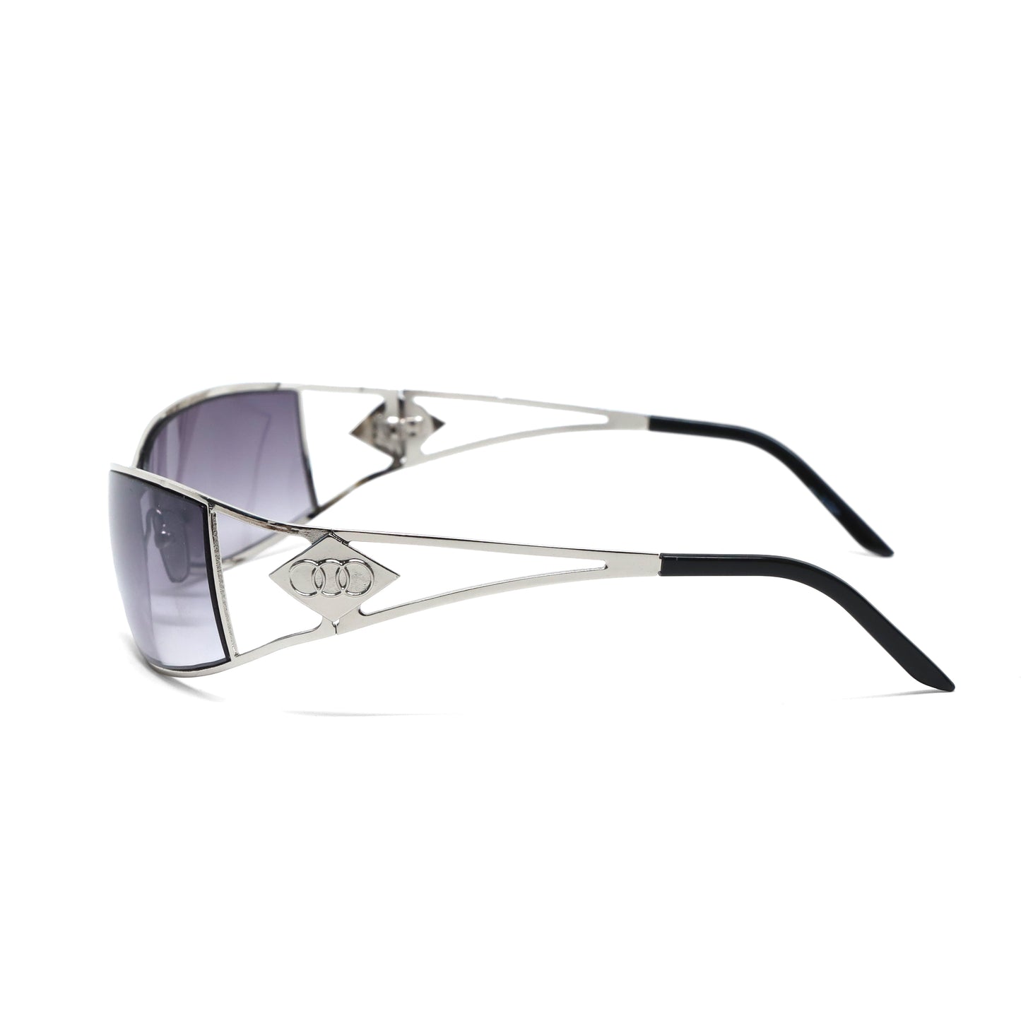 //Style 2035// X-Static 2000 Wraparound Style Sunglasses - Grey