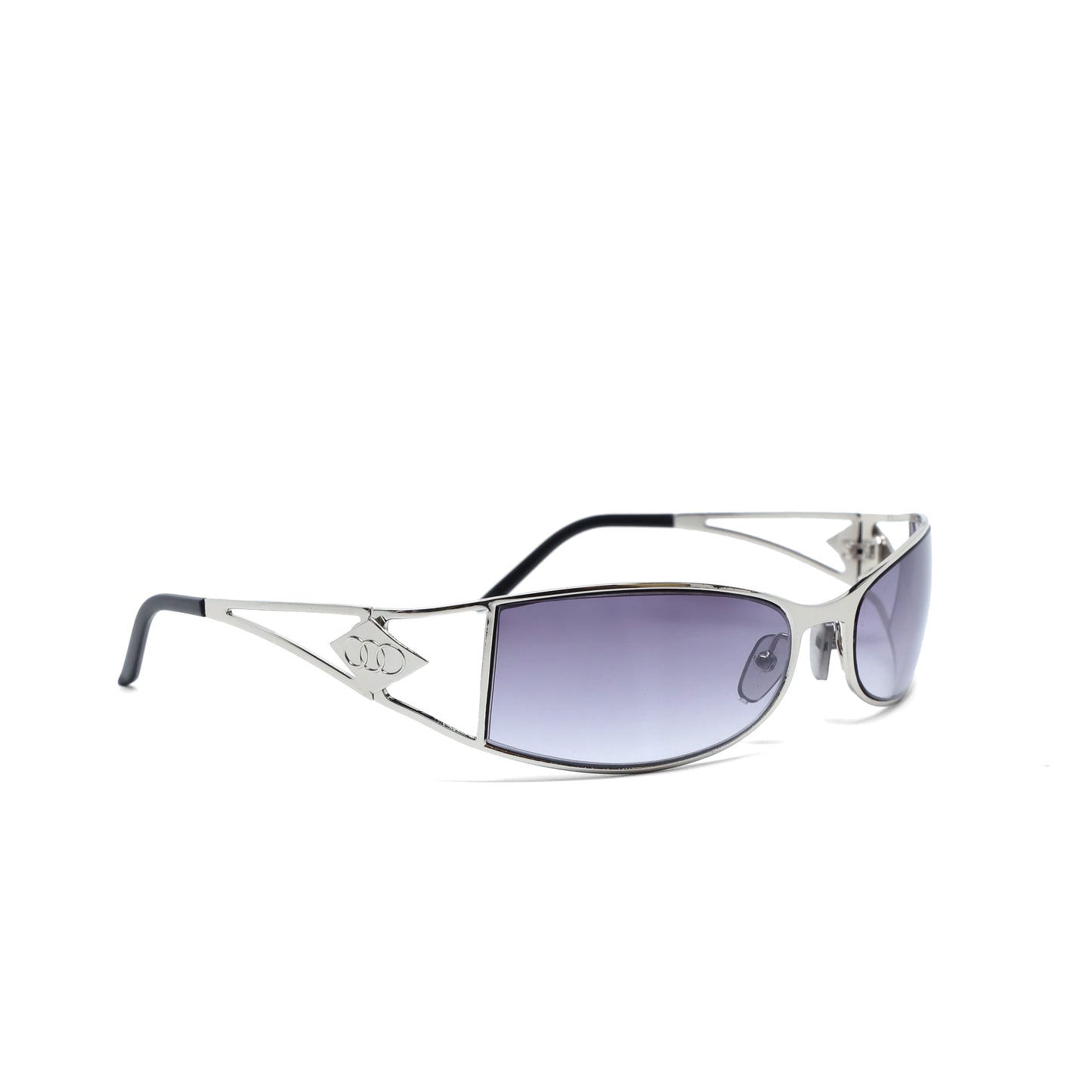 //Style 2035// X-Static 2000 Wraparound Style Sunglasses - Grey