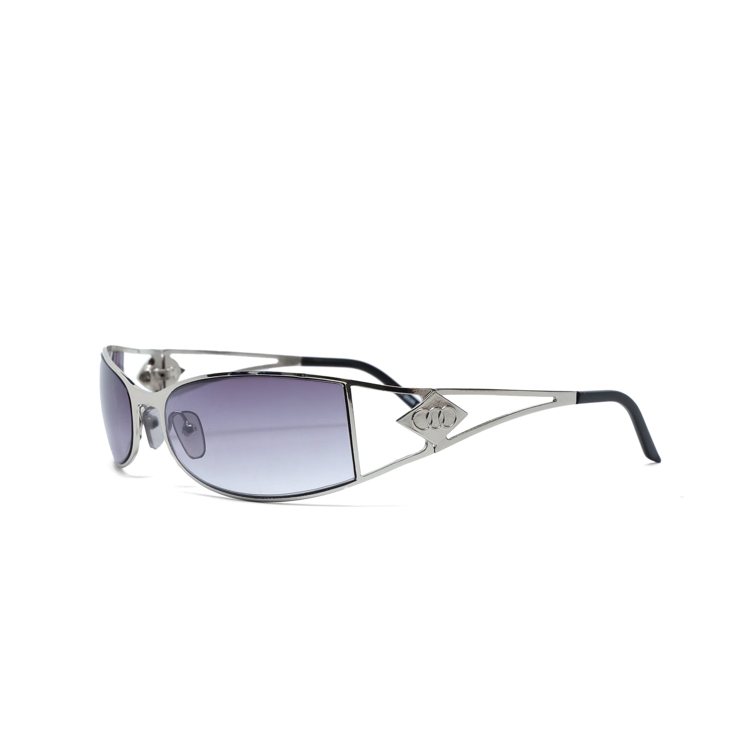 //Style 2035// X-Static 2000 Wraparound Style Sunglasses - Grey