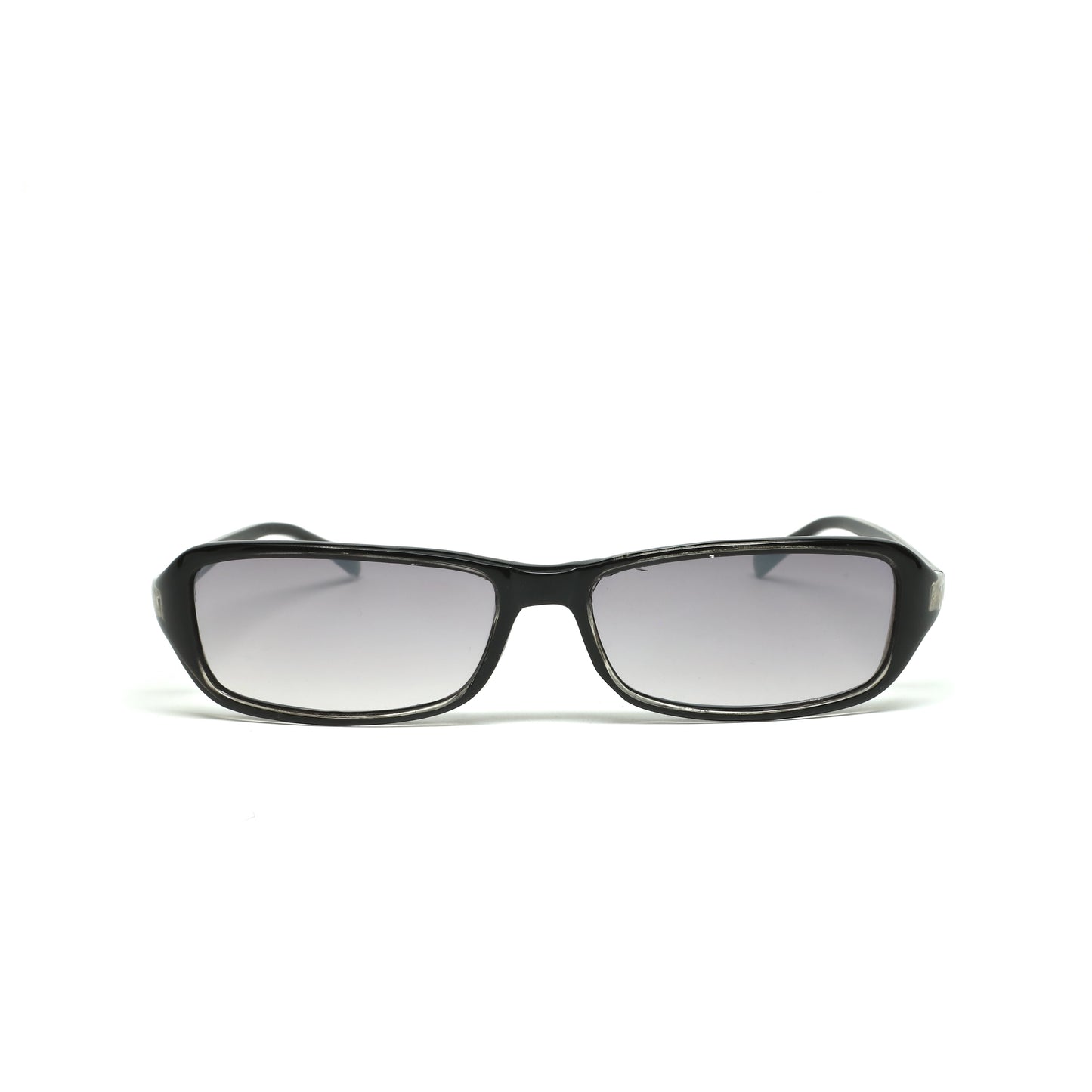 //Style 21// Deluxe Vintage 90s Rectangle Frame Sunglasses - Semi Opaque