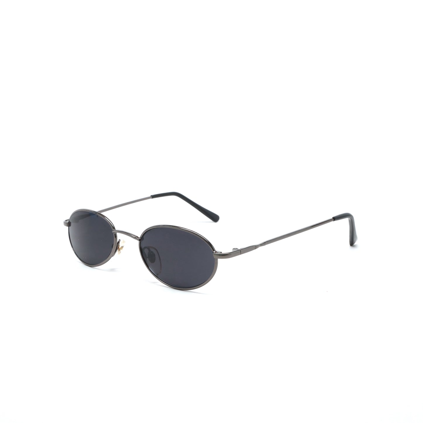 Vintage Small Size 90s Mini Santa Fe Sunglasses - Grey