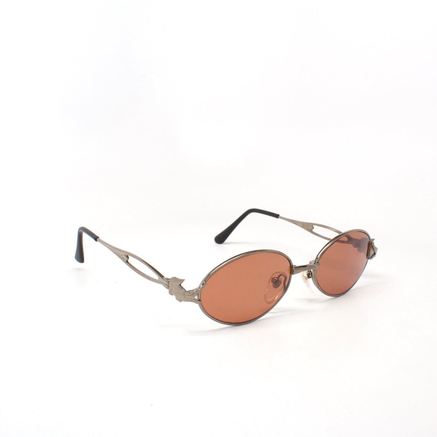 Vintage Standard Size 90s Verona Nightvision Oval Sunglasses - Bronze